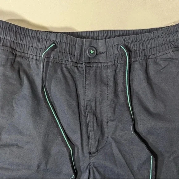 NEW Size S Mens Tommy Bahama Oceanside Poplin Pull-on Shorts Ocean Deep ST889824 - Picture 5 of 10